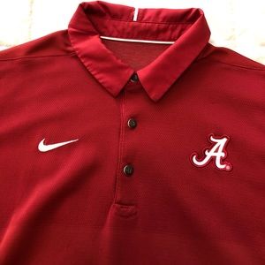 Alabama Crimson Tide Nike Dri-Fit Polo